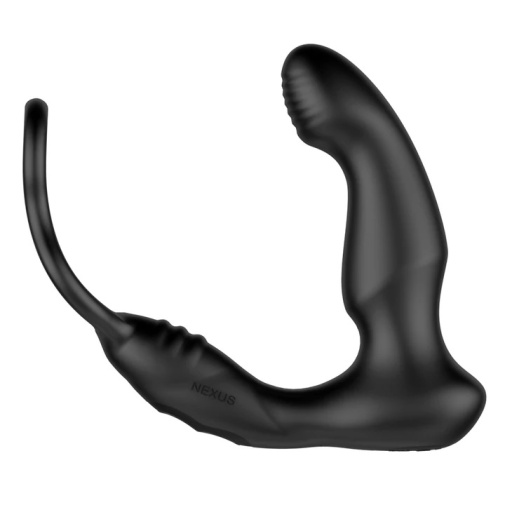 Nexus - Simul8 Wave Prostate Massager w Ring - Black photo