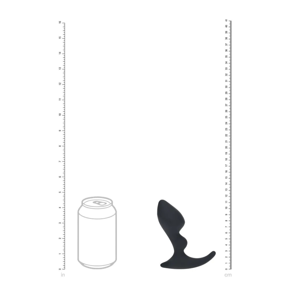 Levelz - 双重波纹前列腺按摩器 - 黑色 照片-7