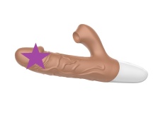 Secwell - Hide Thrust Realistic Vibrator - Flesh photo