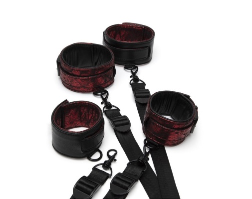 Fifty Shades of Grey - Sweet Anticipation Restraint Set - Red photo