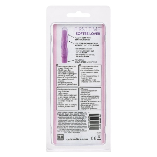 CEN - First Time Softee Lover Vibrator - Purple photo