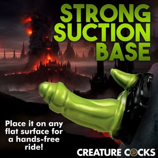 Creature Cocks - Orc Dildo - Green photo