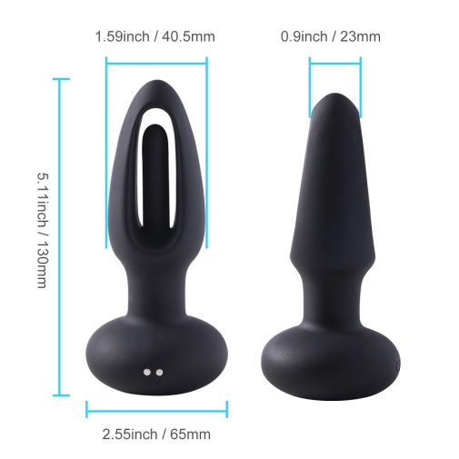 Honey Play Box - Taper Tapping Prostate Plug - Black photo