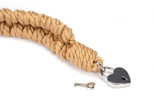 Liebe Seele - Shibari Rope Collar Lockable photo
