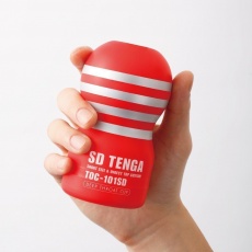 Tenga - 迷你深喉飛機杯 - 紅色標準型 照片