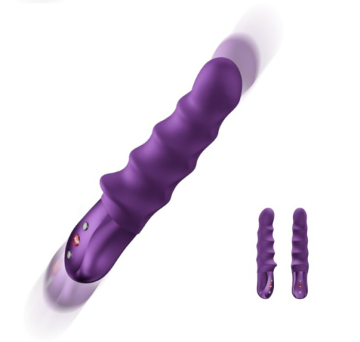 Fun Factory - Stronic Surf 抽插式脉冲震动器 - 暗紫色 照片