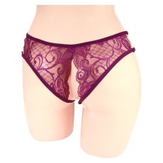 NPG - D049 Crotchless Panties - Purple photo