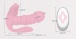 Secwell - Cater Flicking Vibrator - Pink photo-10