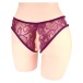 NPG - D049 Crotchless Panties - Purple photo-2