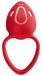 You2Toys - Lay-On Strap Vibro Set - Red 照片-8