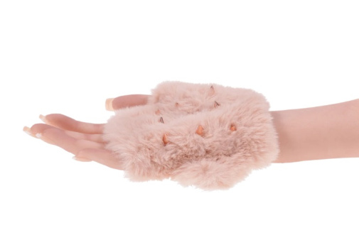 Sex&Mischief - Spiked Sensory Glove - Peache photo