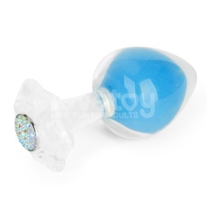 Lovetoy - Gemoria Glow Butt Plug - Blue 照片