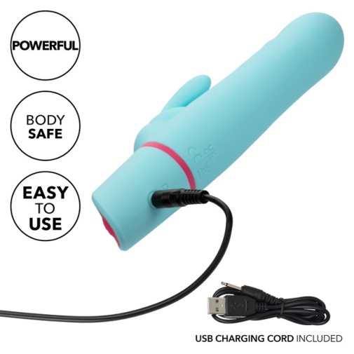 CEN - Love Bunny Rotating Vibrator - Blue 照片