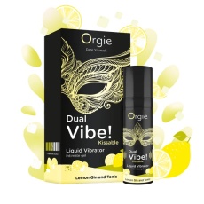 Orgie - Dual Vibe! 可食用震動凝膠 檸檬琴通寧 - 15ml 照片