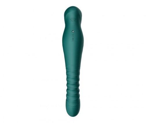 Zalo - King Vibrating Thruster - Turquoise Green photo