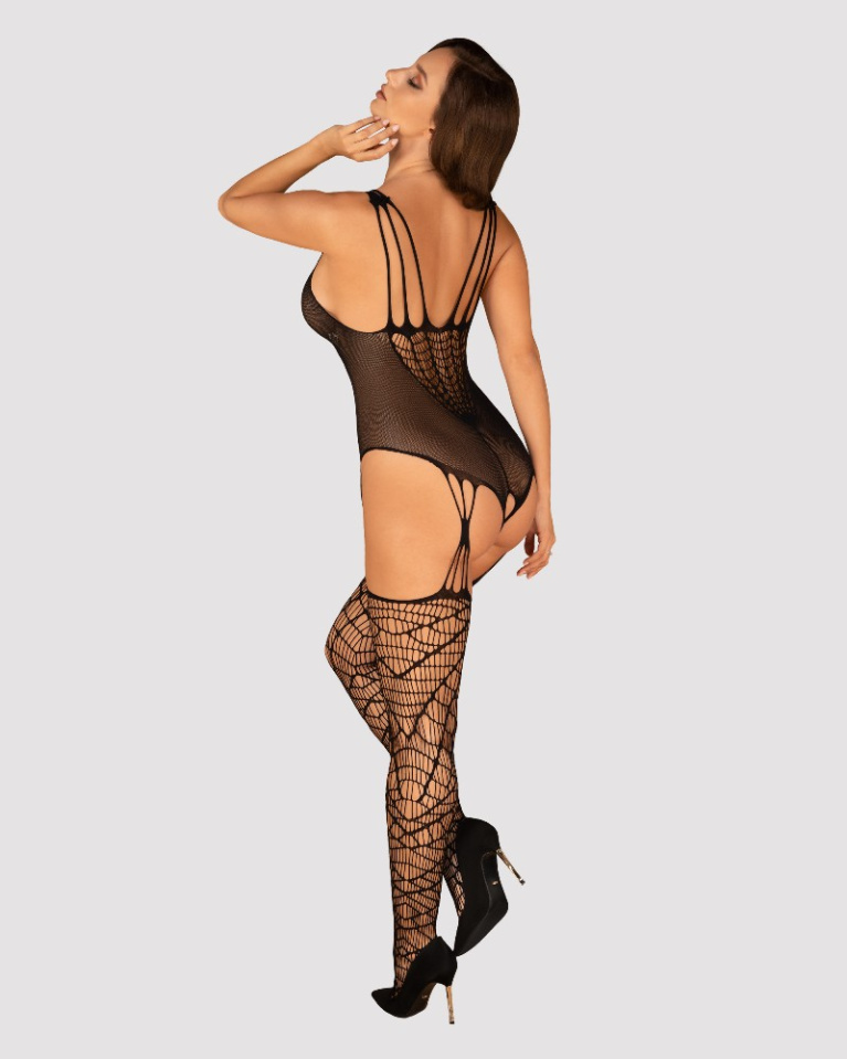 Obsessive - Bodystocking G325 - Black - S/M/L photo