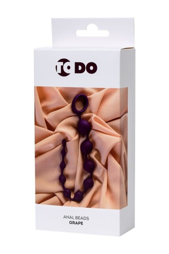 ToDo - 葡萄型肛塞 - 紫色 照片