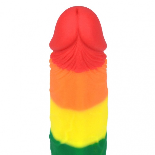Lovetoy - 7" Prider Dildo - Rainbow photo