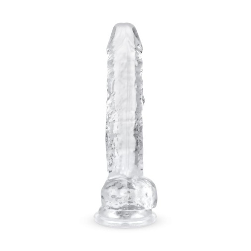 Easytoys - Jelly Realistic Dildo w Balls 17cm - Clear photo