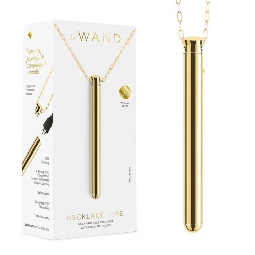 Le Wand - Vibro Necklace - Gold 照片