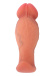 Hidden Desire - Realistic Dildo Plug 13cm - Flesh 照片-3
