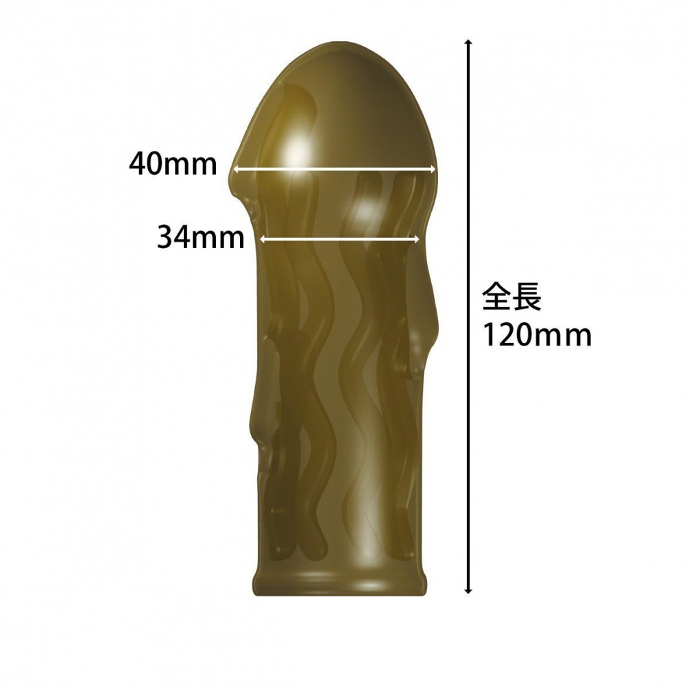 Can enjoy vibration is fitted the rotor to the stimulation &... G-Mode - Attachment - Snake Stripe photo-3