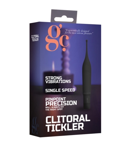 GC - Pinpoint Clitoral Tickler - Black photo