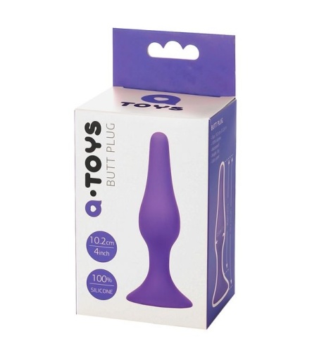 A-Toys - Butt Plug S - Purple photo