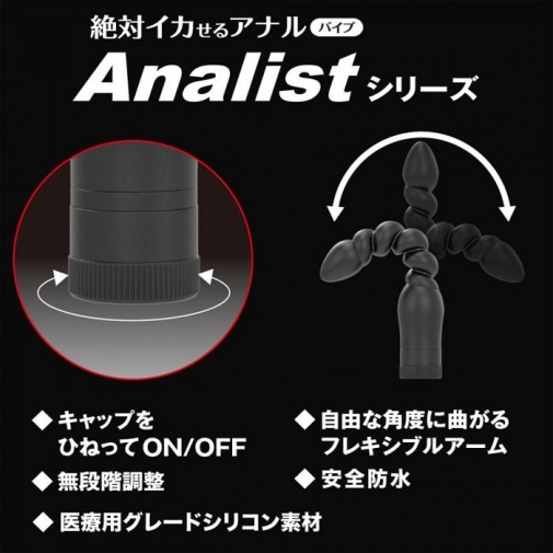 SSI - Analist 010 後庭震動器 - 黑色 照片