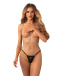 Obsessive - Violami Me Thong - Black - S/M 照片-3