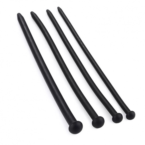 MT - Silicone Urethral Plug 5.5mm - Black photo