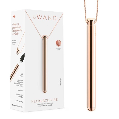 Le Wand - Vibro Necklace - Rose Gold 照片