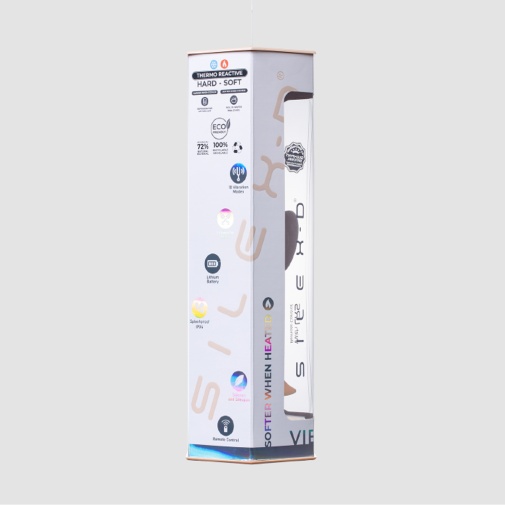 Silexpan - 7" Dual Destiny Vibro Dildo - Flesh photo