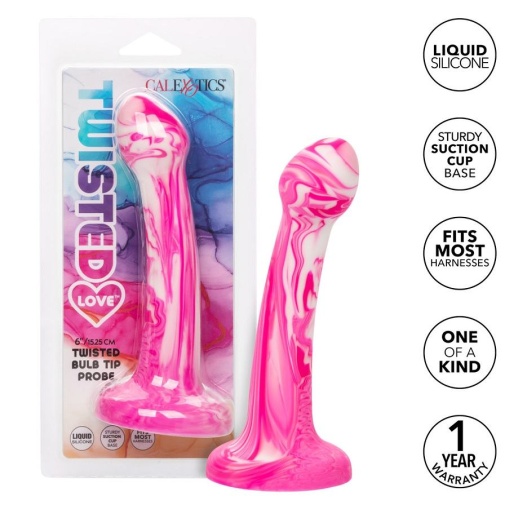 CEN - Twisted Bulb Anal Plug - Pink photo