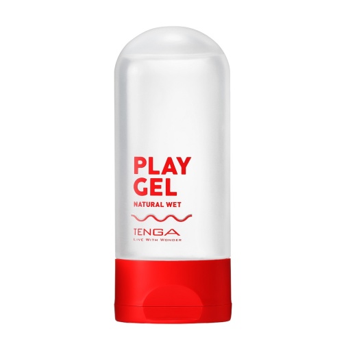 Tenga - Play Gel 自然水潤潤滑劑 - 紅色 - 160ml 照片