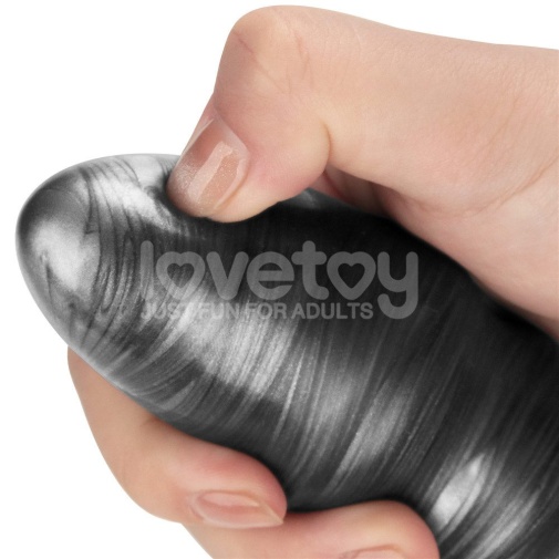 Lovetoy - 12.5" King Sized Vibrax Slider - Grey photo