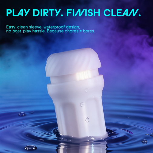 KAOTIK - The Shockwave 抽插式智能飞机杯 - 黑色 照片