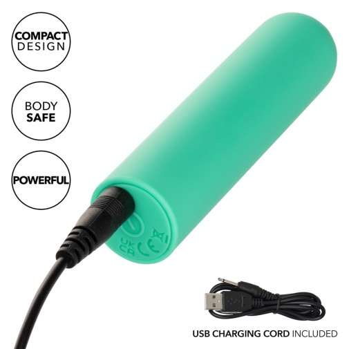 CEN - Turbo Buzz Rounded Vibro Bullet - Green photo