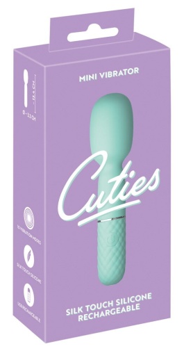 Cuties - Mini Wand Vibrator - Blue photo