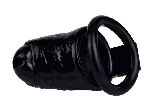 FAAK - Dick Resin Chastity Cage M - Black photo