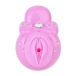 FAAK - Bow Chastity Cage w Cock Plug - Pink photo-7