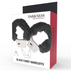 Darkness - Furry Handcuffs - Black photo