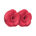 Teazers - Flower Vibro Nipple Clamps - Red photo