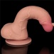 Lovetoy - 7.5" Curved Sliding Skin Dildo - Flesh photo-7