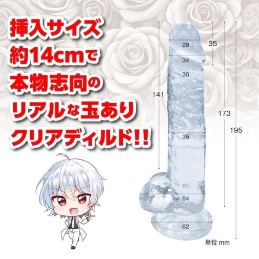 Magic Eyes - Sword Maranus Chou Dildo - Clear photo