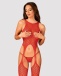 Obsessive - Bodystocking N122 - Red - S/M/L photo-5