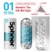 Tenga - Spinner 01 Tetra 飞机杯 - 蓝色 照片-2