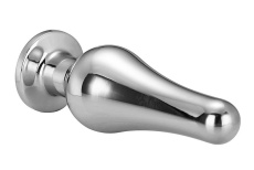 Dreamtoys - Gleaming Love Pleasure Plug S - Silver photo