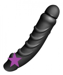 TOF - 5 Speed Silicone G-Spot Vibe - Black photo