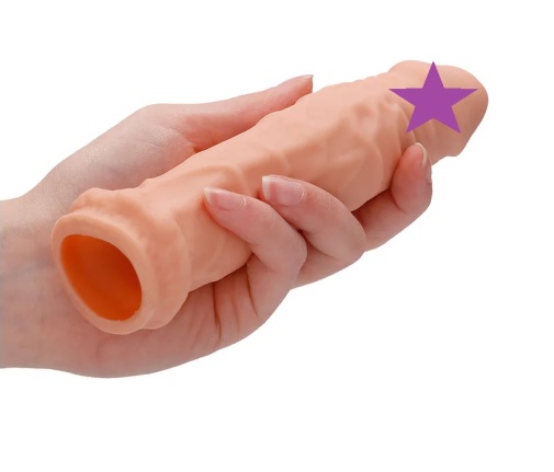 RealRock - Penis Sleeve 6" - Flesh photo